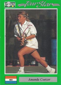1991 NetPro Tour Stars #63 Amanda Coetzer Front