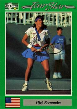 1991 NetPro Tour Stars #68 Gigi Fernandez Front