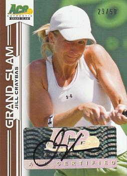 2013 Leaf Ace Authentic Grand Slam - Brown #BA-JC2 Jill Craybas Front
