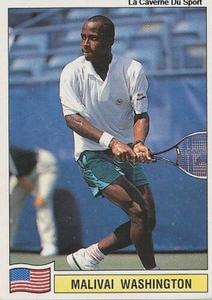 1992 Panini ATP Tour Stickers #150 Malivai Washington Front