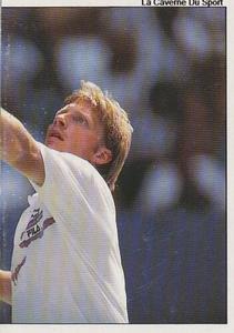 1992 Panini ATP Tour Stickers #169 Boris Becker Front