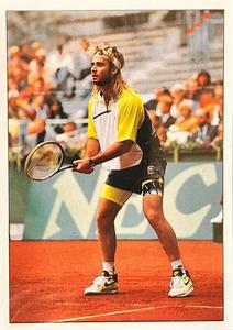 1992 Panini ATP Tour Stickers #192 Andre Agassi Front