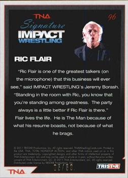 2011 TriStar Signature Impact - Silver #96 Ric Flair Back