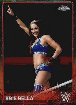 2015 Topps Chrome WWE #11 Brie Bella Front