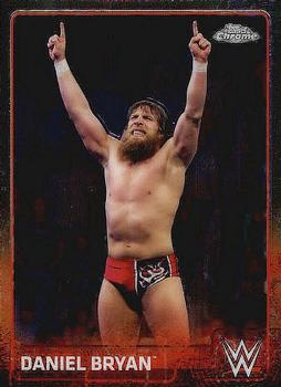 2015 Topps Chrome WWE #19 Daniel Bryan Front