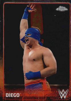 2015 Topps Chrome WWE #23 Diego Front