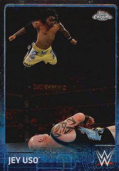 2015 Topps Chrome WWE #36 Jey Uso Front
