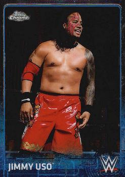 2015 Topps Chrome WWE #37 Jimmy Uso Front