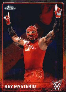 2015 Topps Chrome WWE #56 Rey Mysterio Front