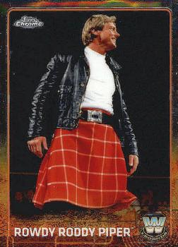 2015 Topps Chrome WWE #88 Rowdy Roddy Piper Front