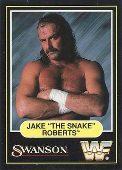 1991 Swanson WWF #NNO Jake The Snake Roberts Front