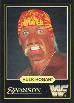 1991 Swanson WWF #NNO Hulk Hogan Front