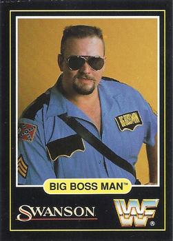 1991 Swanson WWF #NNO Big Boss Man Front