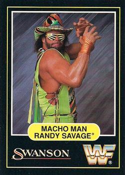 1991 Swanson WWF #NNO Macho Man Randy Savage Front
