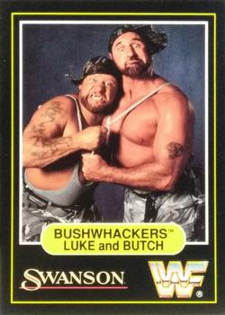 1991 Swanson WWF #NNO Bushwhackers Front