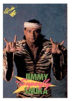 1989 Classic WWF #14 Superfly Jimmy Snuka Front