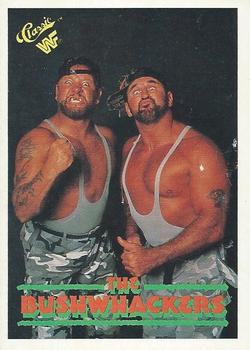 1989 Classic WWF #15 The Bushwhackers (Butch & Luke) Front