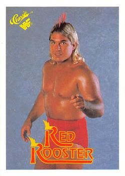 1989 Classic WWF #39 Red Rooster Front