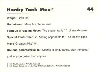 1989 Classic WWF #44 Honky Tonk Man Back