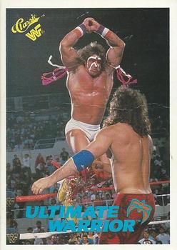 1989 Classic WWF #61 The Ultimate Warrior Front