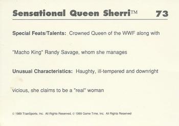 1989 Classic WWF #73 Sensational Queen Sherri Back