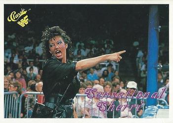 1989 Classic WWF #73 Sensational Queen Sherri Front