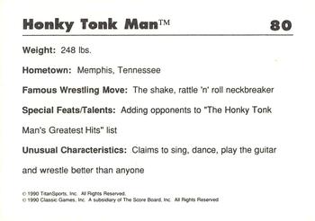 1989 Classic WWF #80 Honky Tonk Man Back