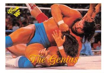 1989 Classic WWF #85 The Genius Front