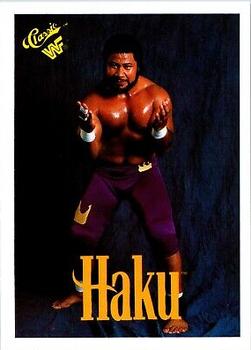 1989 Classic WWF #88 Haku Front