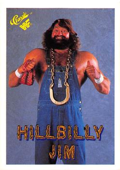 1989 Classic WWF #92 Hillbilly Jim Front