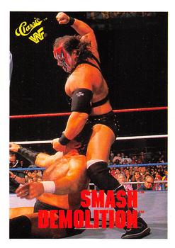 1989 Classic WWF #97 Demolition Front