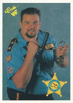 1989 Classic WWF #103 Big Boss Man Front