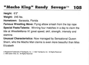 1989 Classic WWF #105 