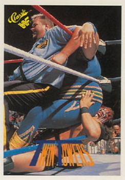 1989 Classic WWF #121 Twin Towers (Akeem & Big Boss Man) Front