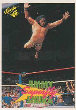 1989 Classic WWF #131 Superfly Jimmy Snuka Front