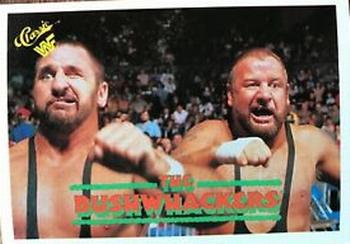 1989 Classic WWF #132 The Bushwhackers (Butch & Luke) Front