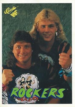 1989 Classic WWF #134 The Rockers (Shawn Michaels & Marty Jannetty) Front