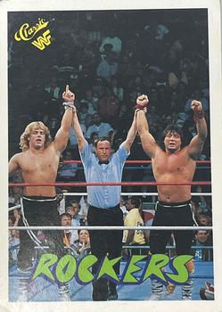 1989 Classic WWF #143 The Rockers (Shawn Michaels & Marty Jannetty) Front
