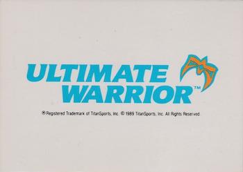 1989 Classic WWF #154 Ultimate Warrior Front
