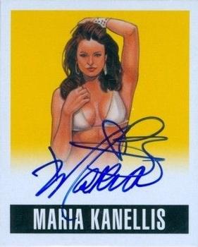 2014 Leaf Originals - Yellow #MK1 Maria Kanellis Front