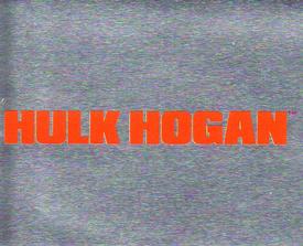 1990 Merlin WWF Superstars Stickers #1 Hulk Hogan Logo Front