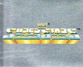 1990 Merlin WWF Superstars Stickers #41 WWF Superstars Logo Front