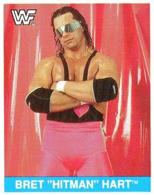 1990 Merlin WWF Superstars Stickers #65 Bret 