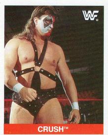 1990 Merlin WWF Superstars Stickers #74 Crush Front