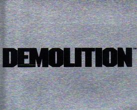 1990 Merlin WWF Superstars Stickers #75 Demolition Logo Front