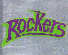 1990 Merlin WWF Superstars Stickers #84 The Rockers Logo Front