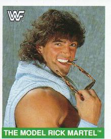 1990 Merlin WWF Superstars Stickers #107 The Model Rick Martel Front