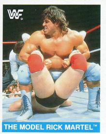 1990 Merlin WWF Superstars Stickers #108 The Model Rick Martel Front