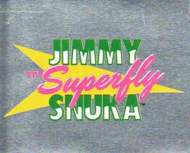 1990 Merlin WWF Superstars Stickers #125 Jimmy The Superfly Snuka Logo Front