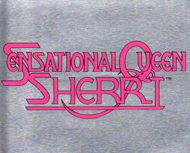 1990 Merlin WWF Superstars Stickers #152 Sensational Queen Sherri Logo Front